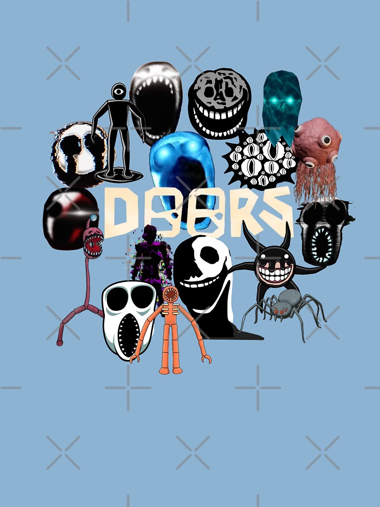 Doors All the Entities New Doors Game Update Poster for Sale by  TheBullishRhino