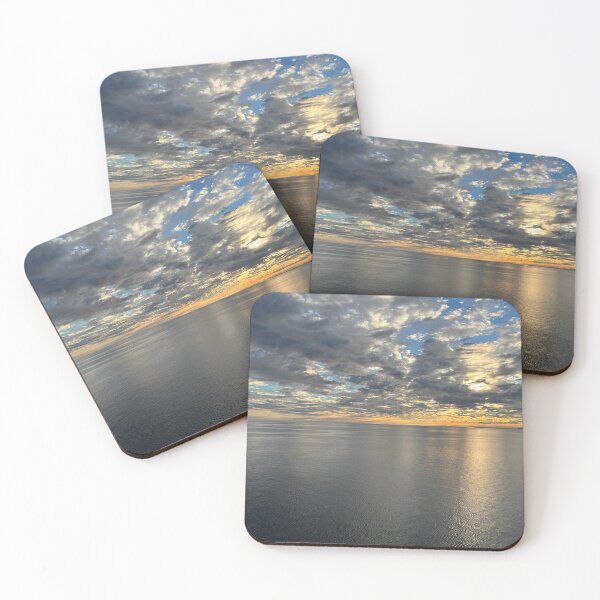 Item preview, Alaskan Ocean Vista with Beautiful Clouds and Gorgeous Sunset designed and sold by JLFXCreations.