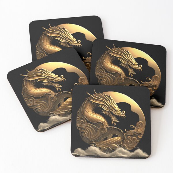 Item preview, Golden Dragon emblem designed and sold by Sylwester Zakrzewski.