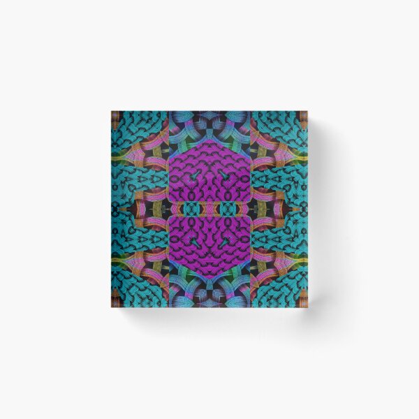 Item preview, EXHILARATING PAINTING BASKET OF COLORFUL WEAVES ABSTRACT GEOMETRIC PATTERNS designed and sold by Ralek.