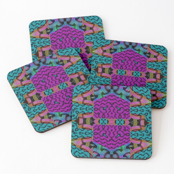 Item preview, EXHILARATING PAINTING BASKET OF COLORFUL WEAVES ABSTRACT GEOMETRIC PATTERNS designed and sold by Ralek.