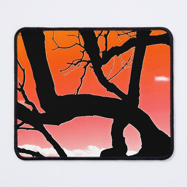 Item preview, Silhouette Tree Branches and Pretty Sky 1 of 8 - Orange and Pink designed and sold by Beachy.
