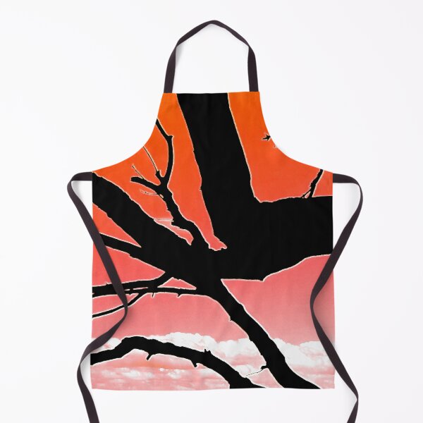 Item preview, Silhouette Tree Branches and Pretty Sky 1 of 8 - Orange and Pink designed and sold by Beachy.