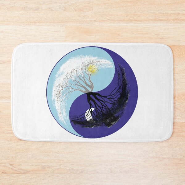 Item preview, Yin Yang - Tree - Light / Dark - Graphic - graphic design designed and sold by TShirtsundMehr.