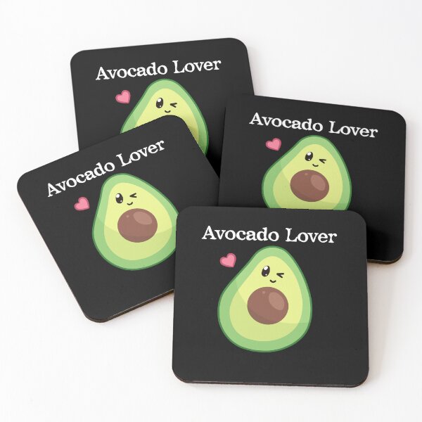 Item preview, Avocado lover kawaii for vegans and vegetarians designed and sold by ZerpaGiovanna.