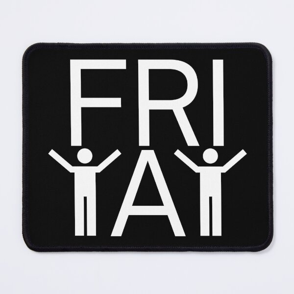 Item preview, Fri nally - FriYAY - Aesthetic Text-based Design designed and sold by UniqqFactory.