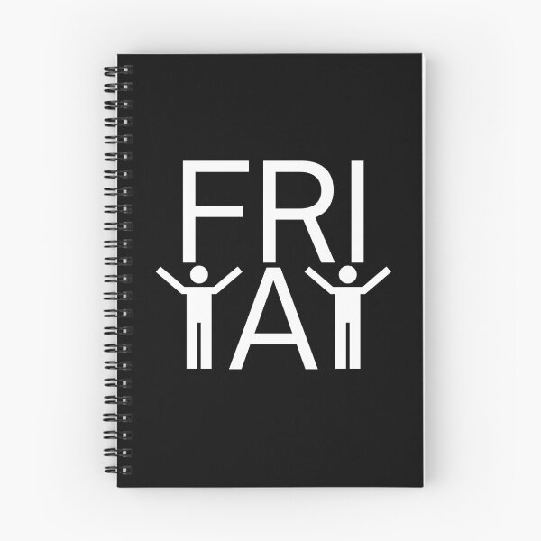 Item preview, Fri nally - FriYAY - Aesthetic Text-based Design designed and sold by UniqqFactory.