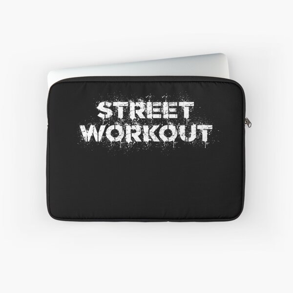 Item preview, Street Workout Splash Logo Calisthenics designed and sold by StrongShirts.