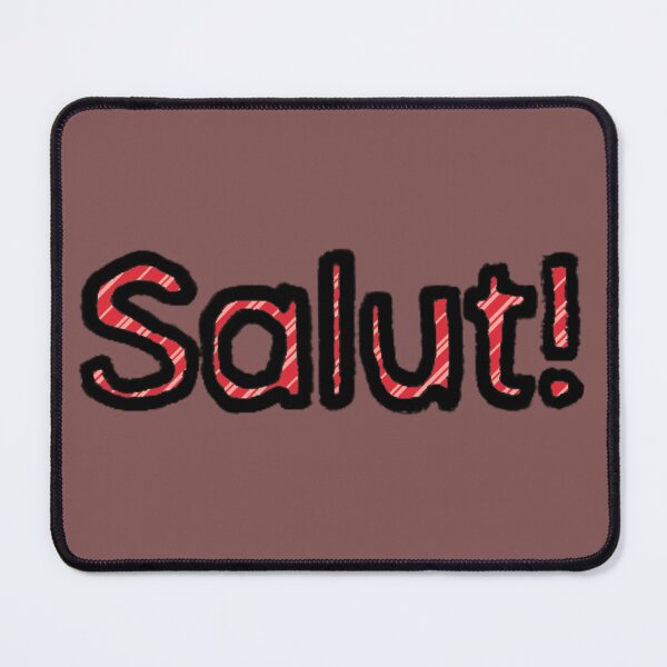 Item preview, Hello in French - (Red) designed and sold by Usagicollection.