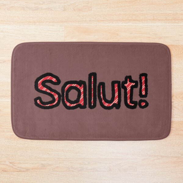 Item preview, Hello in French - (Red) designed and sold by Usagicollection.
