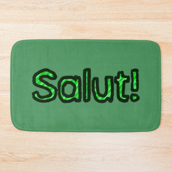 Item preview, Hello in French - (Green) designed and sold by Usagicollection.