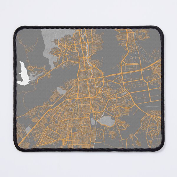 Item preview, Valencia City Map of Carabobo, Venezuela - Bauhaus designed and sold by deMAP.
