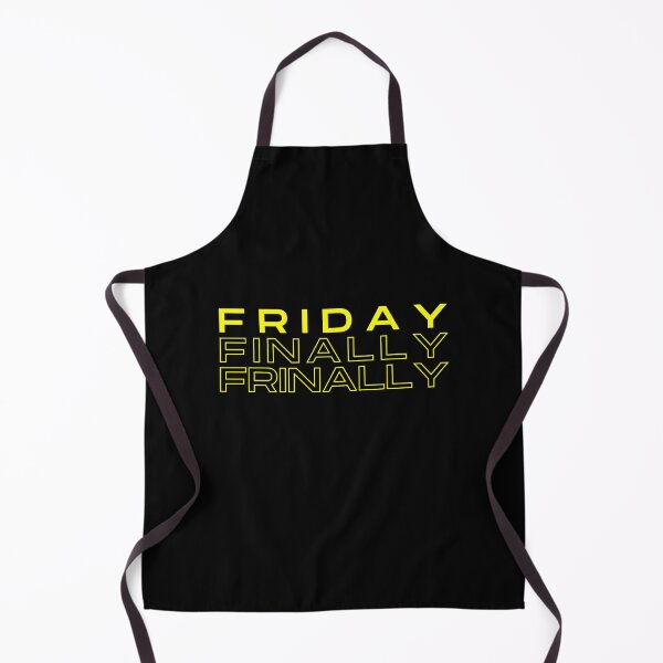 Item preview, Frinally - Friday Finally - Aesthetic Text-based Design (yellow) designed and sold by UniqqFactory.