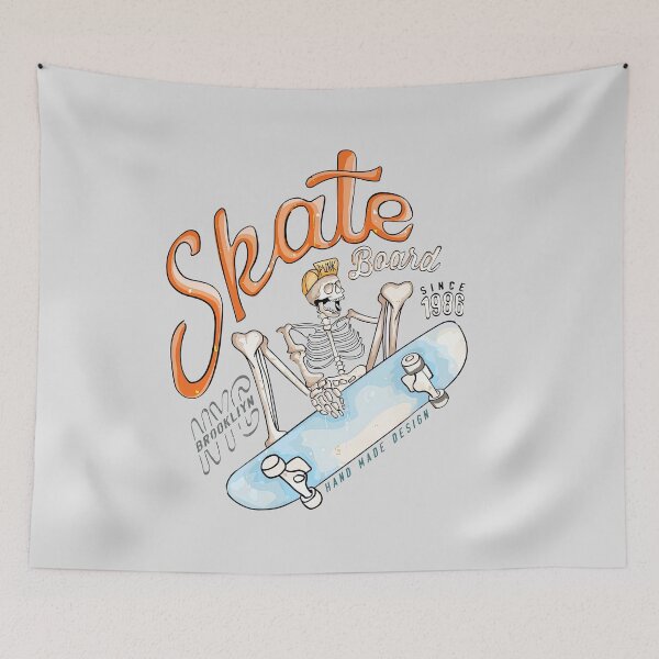 Item preview, Skateboarding Skeleton Shirt, Thrashermagazine, The Berrics designed and sold by Skateboard-Art.