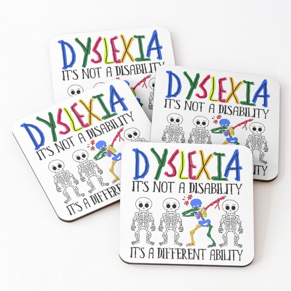 Item preview, Dyslexia it's not disability it's a different ability designed and sold by Dolphin Graphic.