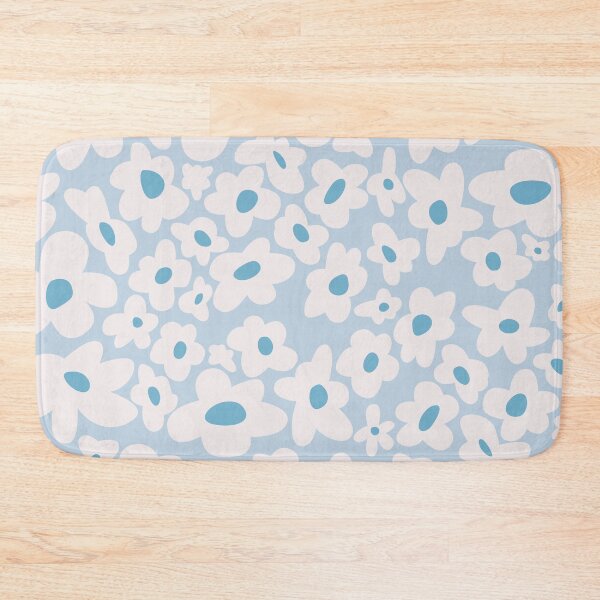 Item preview, Retro Blue Daisies designed and sold by PeachyLitchi.