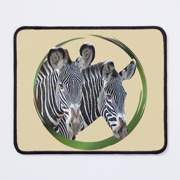 Item preview, Zebra with Graphic - Zebra Heads - Graphic - Wildlife in Africa designed and sold by TShirtsundMehr.