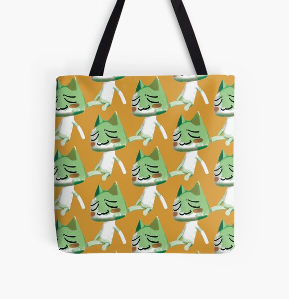 Doko demo issyo toro inoue cat green mini bucket 2024 tote bag