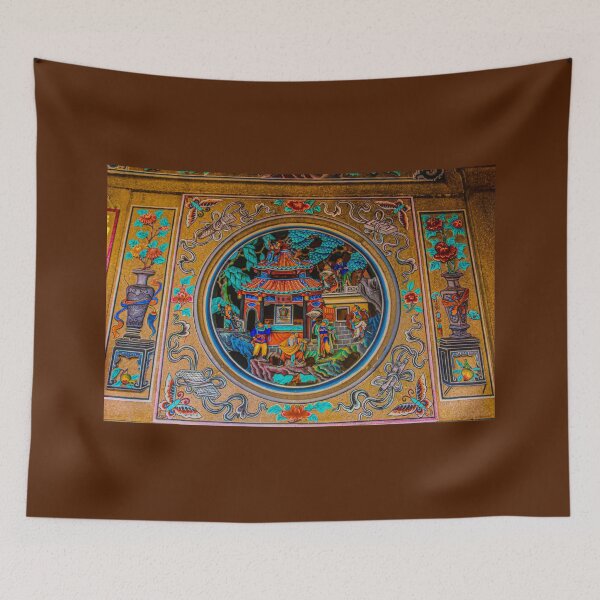 Item preview, Chinese temple building ornate in Georgetown e designed and sold by kall3bu.