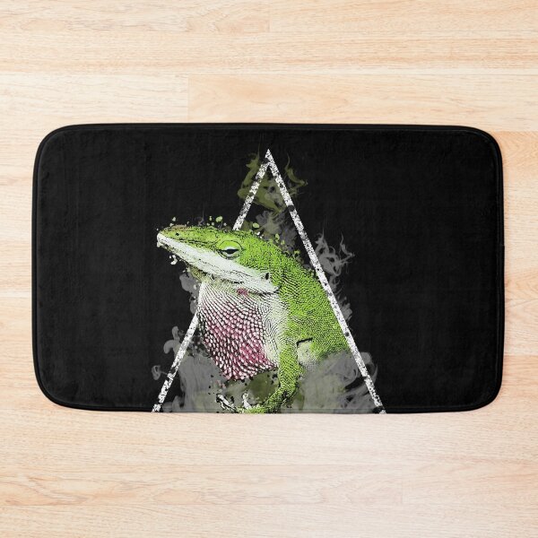 Item preview, Green Anole Smoke Anolis Lizard designed and sold by StrongShirts.