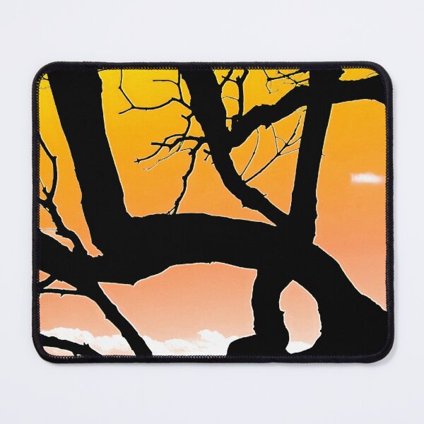 Item preview, Silhouette Tree Branches and Pretty Sky 2 of 8 - Golden Yellow and Peach designed and sold by Beachy.