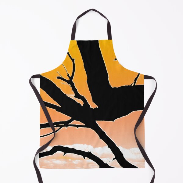 Item preview, Silhouette Tree Branches and Pretty Sky 2 of 8 - Golden Yellow and Peach designed and sold by Beachy.