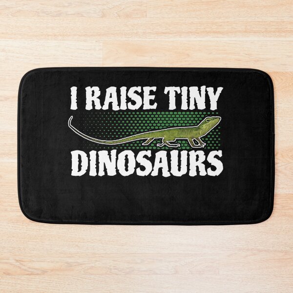Item preview, I Raise Tiny Dinosaurs Green Anole Lizard designed and sold by StrongShirts.