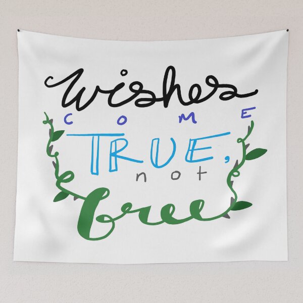 Item preview, Wishes Come True, Not Free designed and sold by AddyCats.