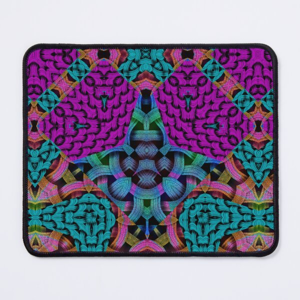 Item preview, EXHILARATING PAINTING BASKET OF COLORFUL WEAVES ABSTRACT GEOMETRIC PATTERNS designed and sold by Ralek.