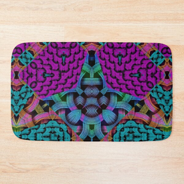 Item preview, EXHILARATING PAINTING BASKET OF COLORFUL WEAVES ABSTRACT GEOMETRIC PATTERNS designed and sold by Ralek.