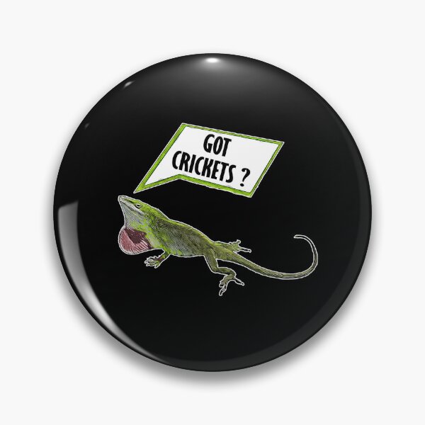 Item preview, Got Crickets Green Anolis Lizard Anole Iguana designed and sold by StrongShirts.