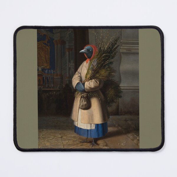 Item preview, Regal Raven: A Fancy Crow Portrait Painting designed and sold by majnate.