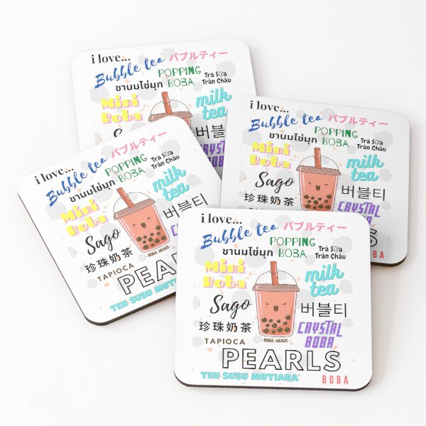 Item preview, love is boba designed and sold by BobaHeads.