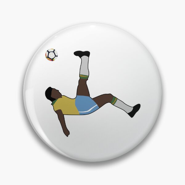 Item preview, My classic Pele drawing about Football designed and sold by Blondiabshop.