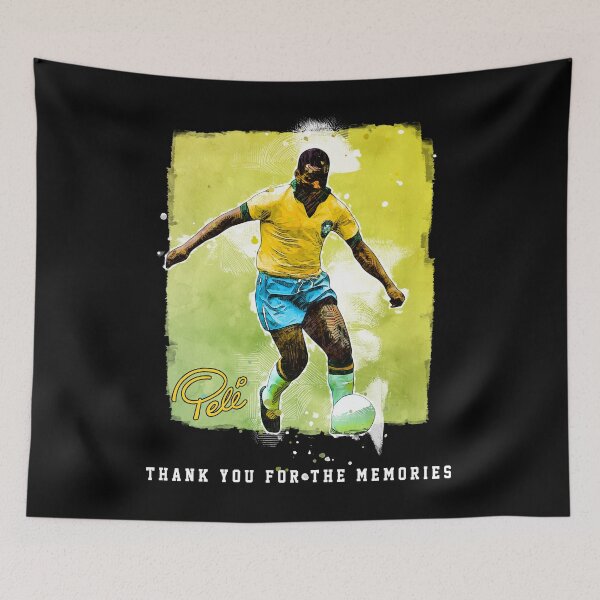 Item preview, RIP Pele 10 The King Football Player With Cup Legend Brazil Brasil Signature Retro Vintage Bootleg Rap Style designed and sold by BrentZimmerman.