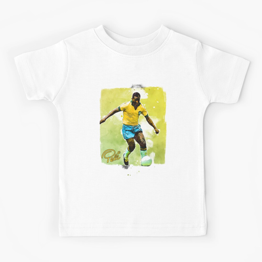 Pele 10 Brazil football player T shirt