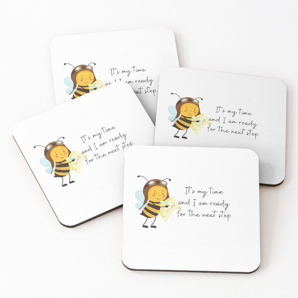 Item preview, It's my time and I am ready for the next step manifesting quotes designed and sold by jackiedees.
