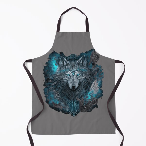 Item preview, Divine Blue Eyed Wolf designed and sold by reneromt.