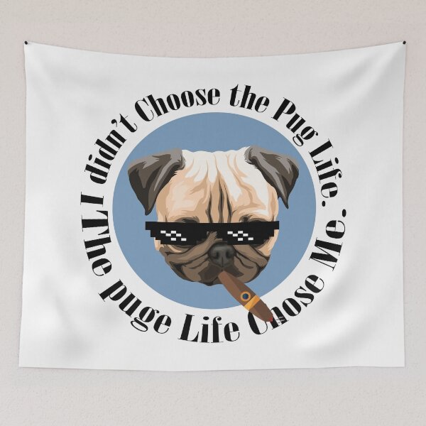 Item preview, Pug life - Thug life - Pug Pun designed and sold by martianart.