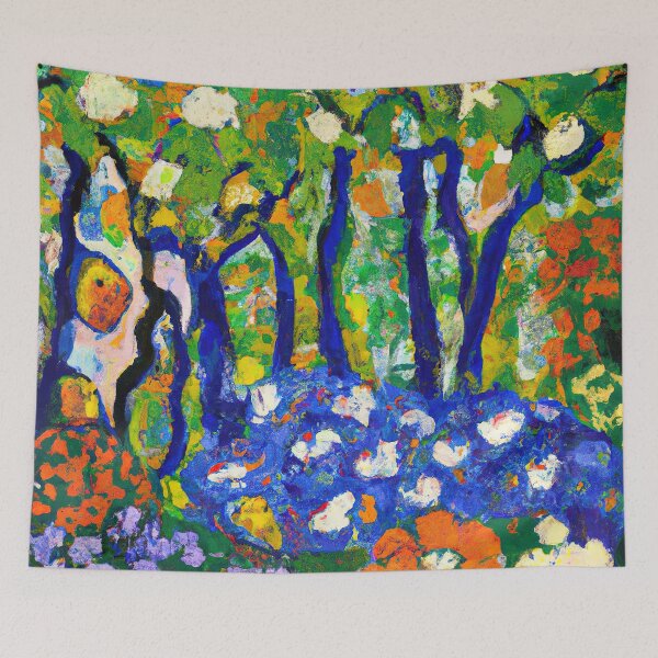 Item preview, Matisse Flower Garden designed and sold by maniacfitness.
