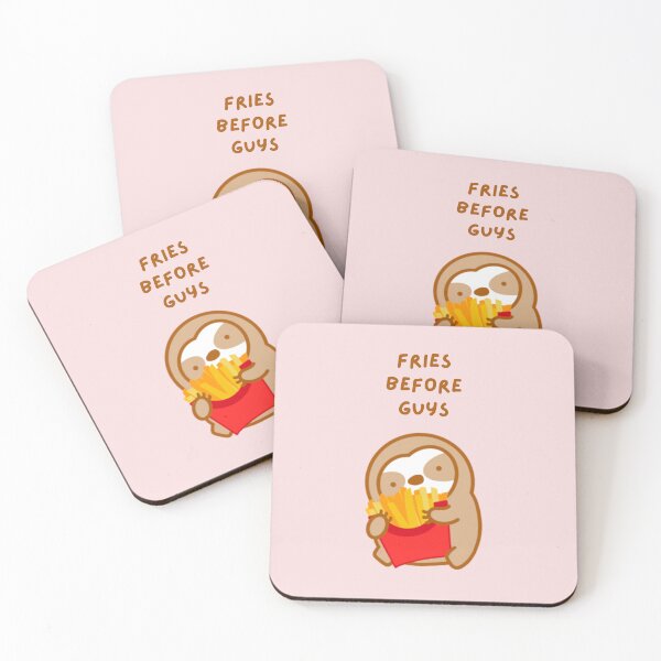 Item preview, Fries Before Guys French Fries Sloth  designed and sold by theslothinme.