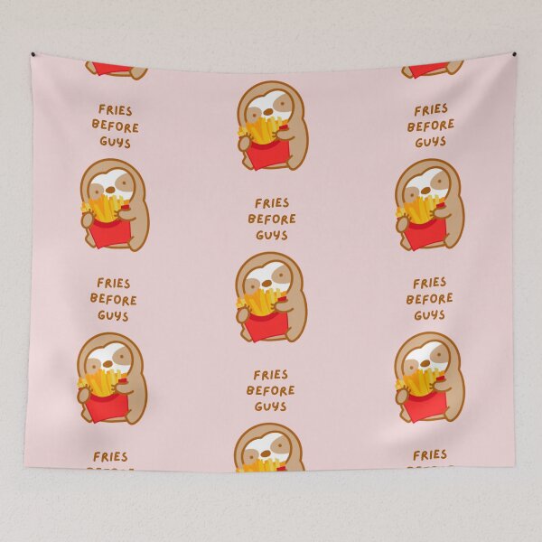 Item preview, Fries Before Guys French Fries Sloth  designed and sold by theslothinme.