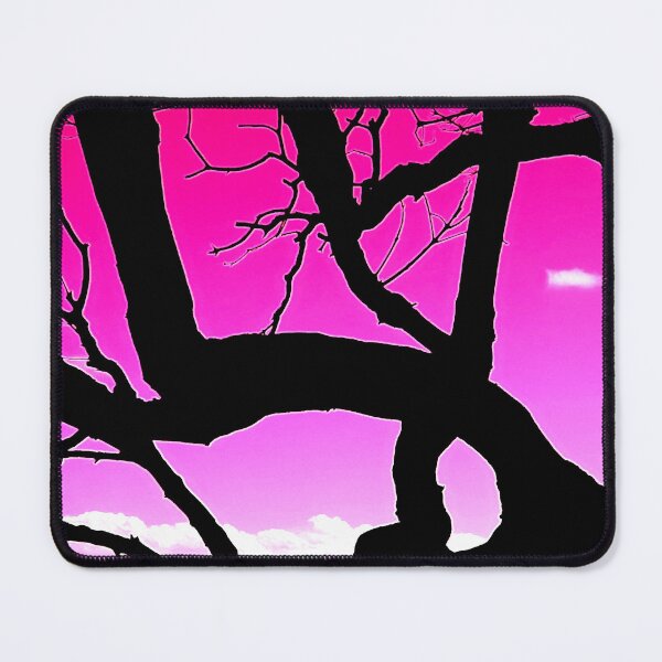 Item preview, Silhouette Tree Branches and Pretty Sky 6 of 8 - Magenta and Pink designed and sold by Beachy.