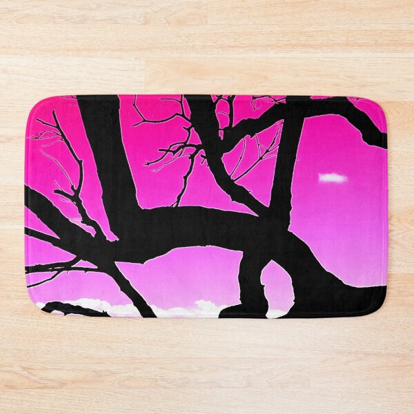Item preview, Silhouette Tree Branches and Pretty Sky 6 of 8 - Magenta and Pink designed and sold by Beachy.