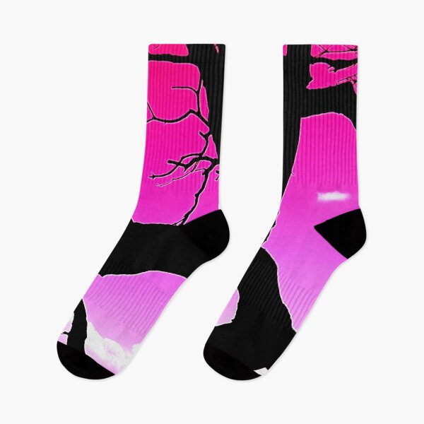 Item preview, Silhouette Tree Branches and Pretty Sky 6 of 8 - Magenta and Pink designed and sold by Beachy.