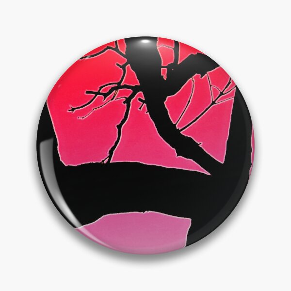Item preview, Silhouette Tree Branches and Pretty Sky 7 of 8 - Hot Pink and Pink designed and sold by Beachy.