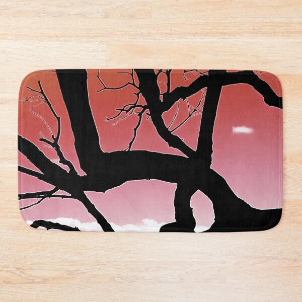 Item preview, Silhouette Tree Branches and Pretty Sky 8 of 8 - Dusty Pink and Pink designed and sold by Beachy.