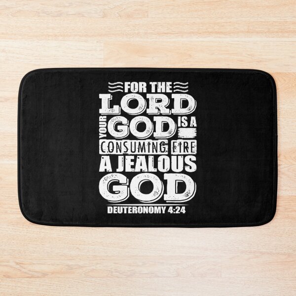 Item preview, For the LORD your God is a jealous God. Deuteronomy 4:24 designed and sold by plushism.
