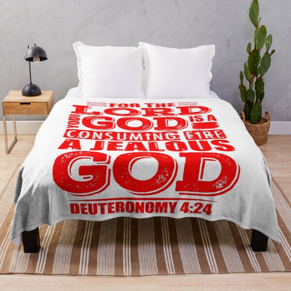 Item preview, For the LORD your God is a jealous God. Deuteronomy 4:24 designed and sold by plushism.