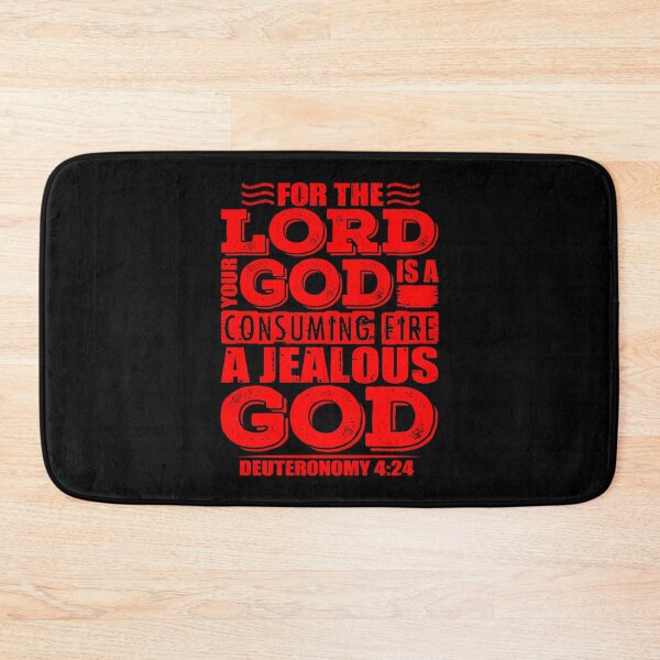 Item preview, For the LORD your God is a jealous God. Deuteronomy 4:24 designed and sold by plushism.